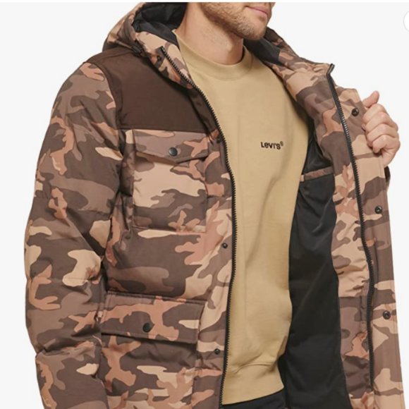 Levi's Men's Arctic Cloth Quilted Performance Parka